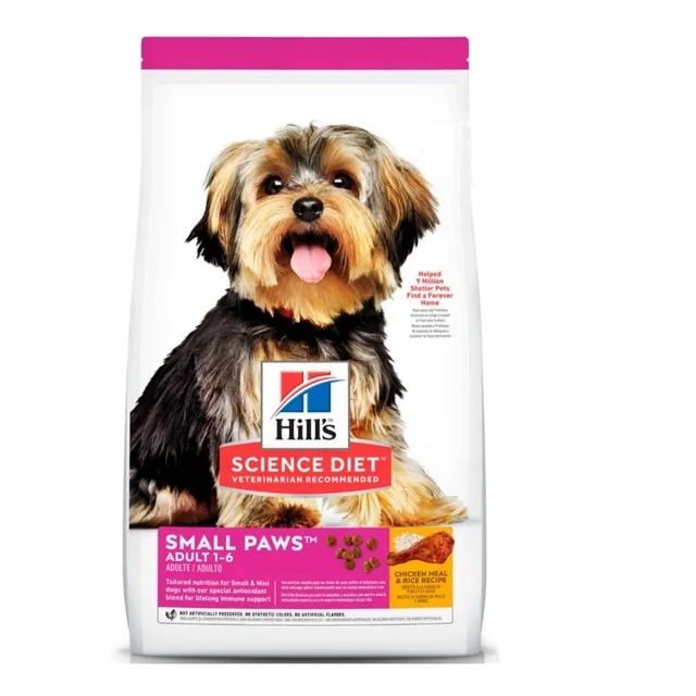 Hill's Adulto Small Paws Raza Pequeña 7, 03 Kg Con Regalo