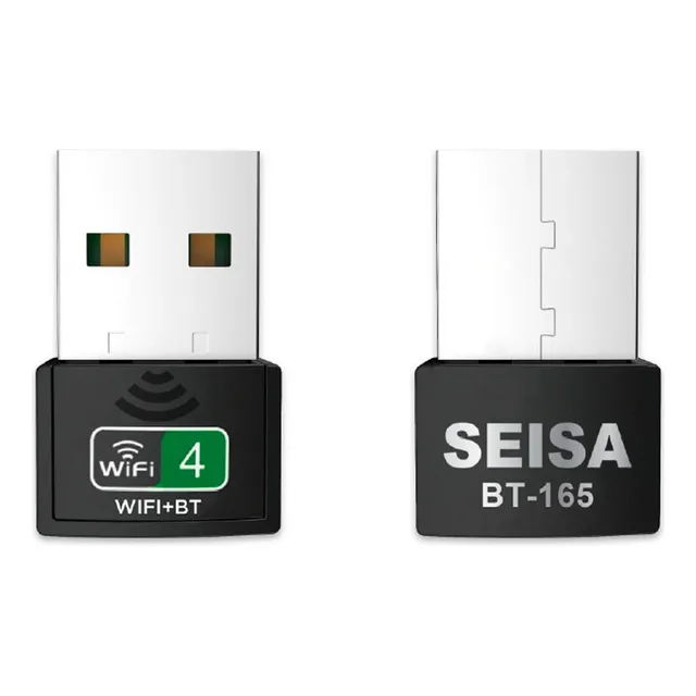 Adaptador Wifi Y Bluetooth / 2 En 1 / Usb Para Todo Windows