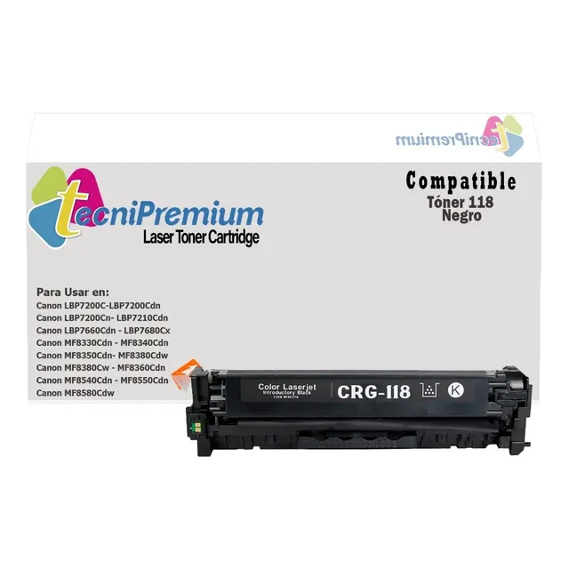 Toner 118 Generico Para Canon Mf8540cdn Mf8550cdn Mf8580cdw