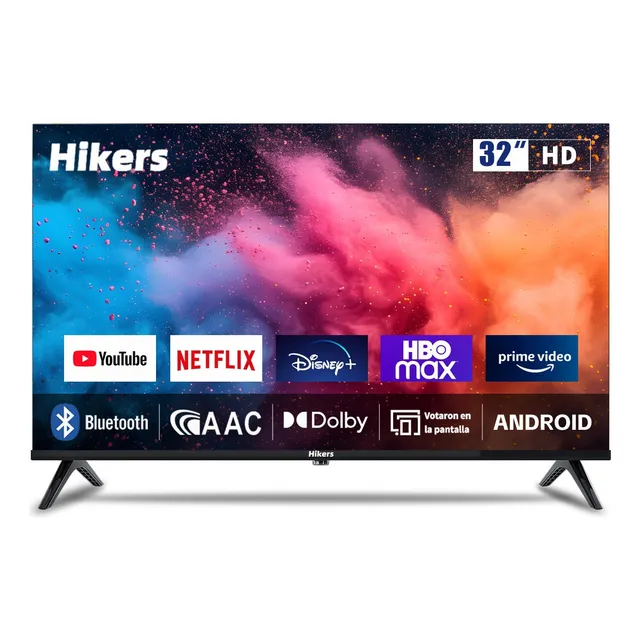Smart Tv Hikers 32  Android Dled Hd Con Dolby Audio