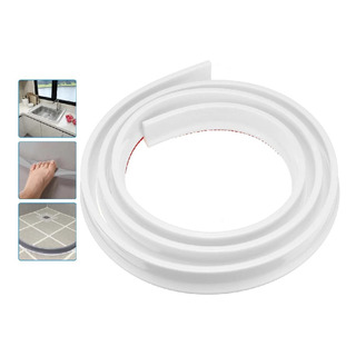 Barrera De Agua De Silicona Para Umbral De Baño 3m Barrera De Agua De Silicona Para Umbral De Baño 3m