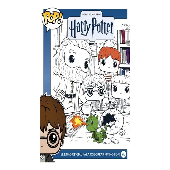 Harry Potter - El Libro Oficlial Para Colorear Funko Pop