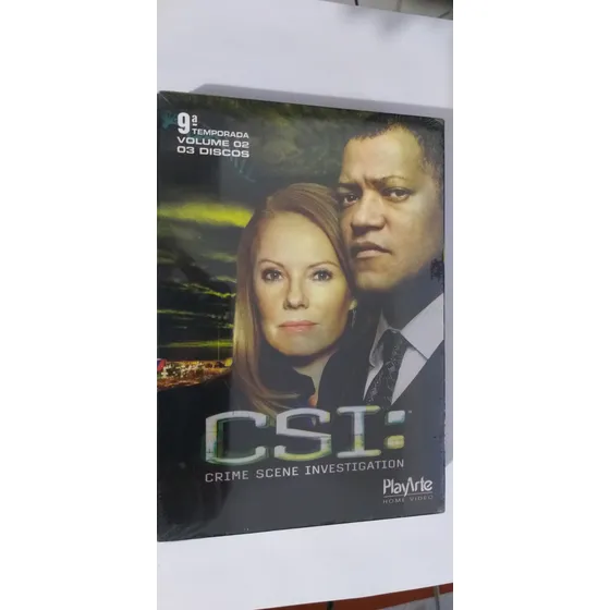 Dvd Csi Crime Scene Nona Temporada 3 Discos Vol 2    Lacrado