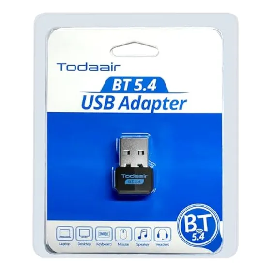 Adaptador Usb Bluetooth Para Pc 5.4, Receptor