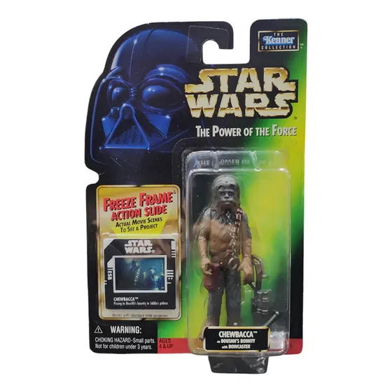 Hasbro Star Wars Power Of The Force. Chewbacca With Bowcaste
