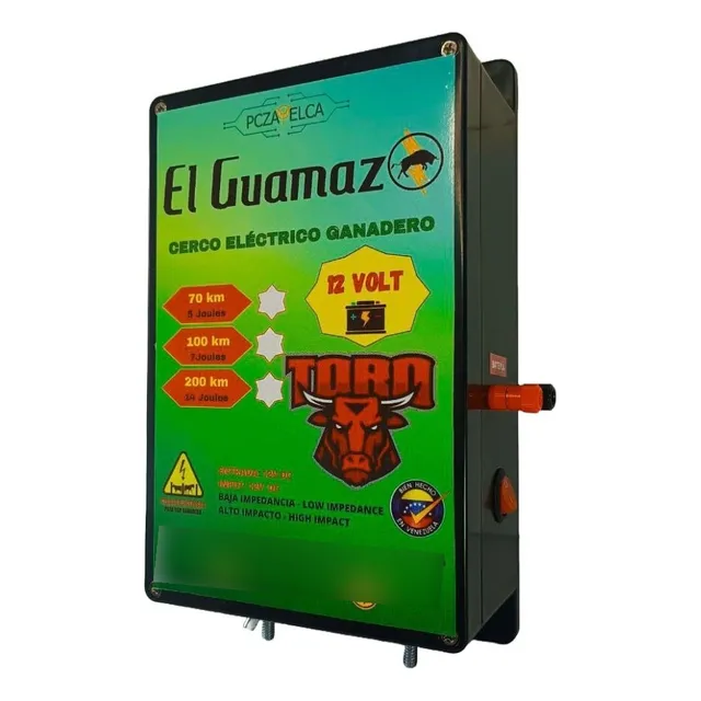 Electrificador 12v Cerca Ganadera Energizador Impulsor 100km