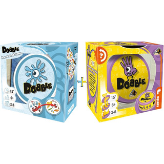 Dobble + Dobble A Prova D´água - Card Game - Galapagos Dobble + Dobble A Prova D´água - Card Game - Galapagos
