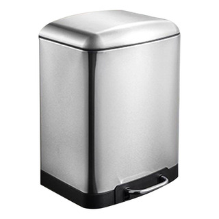 Cubo De Basura De Acero Inoxidable Cubo De Basura Con Pedal Cubo De Basura De Acero Inoxidable Cubo De Basura Con Pedal