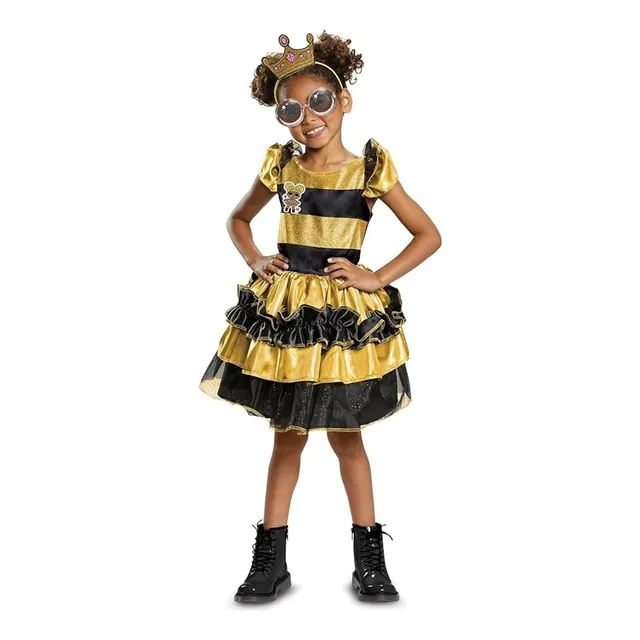 Lol Surprise Disfraz Queen Bee Original Americano Talla 4-6