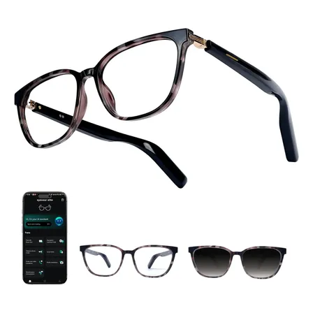 Lentes Inteligentes Con Audio Bluetooth Fotocromát