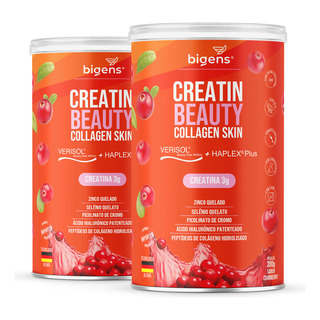 2x Creatin Beauty Collagen Skin Verisol® Haplex® Plus Bigens Sabor Cranberry 2x Creatin Beauty Collagen Skin Verisol® Haplex® Plus Bigens Sabor Cranberry