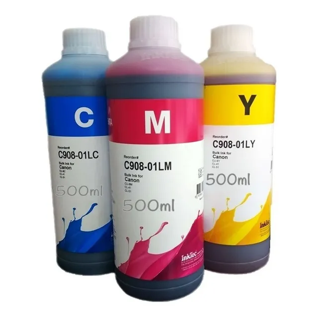 Tintas Para Recarga G2170 G7010 G5010 3pack 500ml.