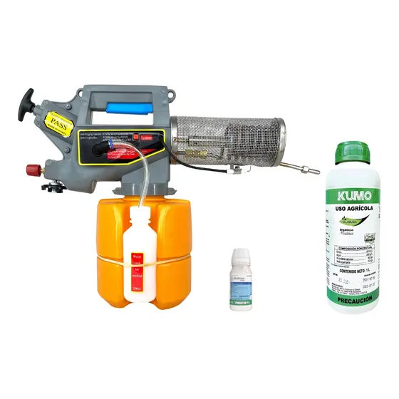 Termonebulizador Gold200 + 1l Kumo + Insecticida Biothrine F