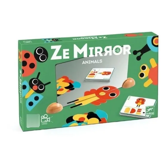 Ze Mirror Animales Djeco- Juego De Reflejos- Upalalá