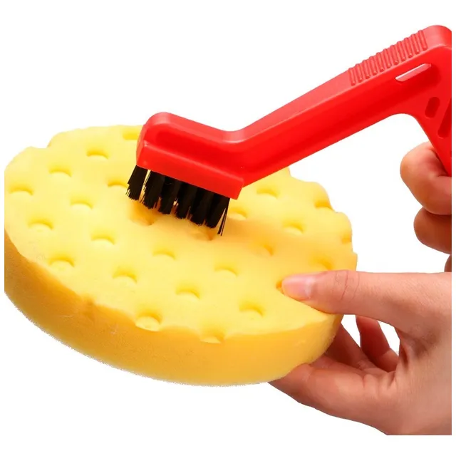 Cepillo Limpiador Disco De Pulidos Pads Poliespuma Esponjas