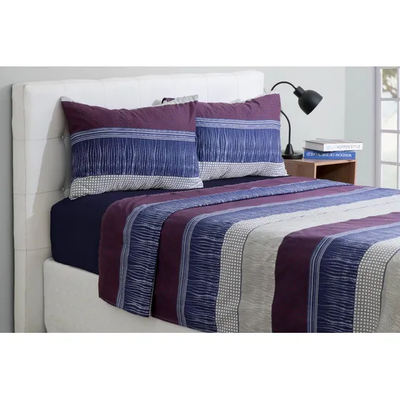 Jogo De Lençol Microfibra Cama Casal Duplo Paco Milano