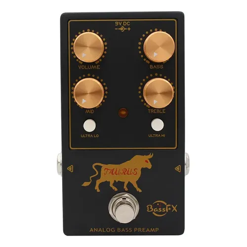Pedal Analógico De Drive Para Contrabaixo Bassfx Ladyrowland