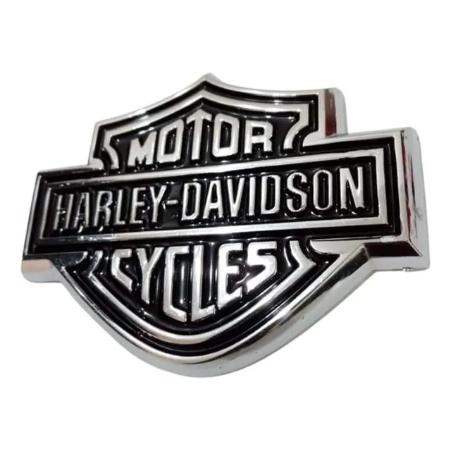 Emblema Harley Davidson Cicles Negro
