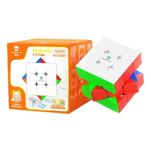Cubo Mágico Monster Go Gan 3x3 Magnético