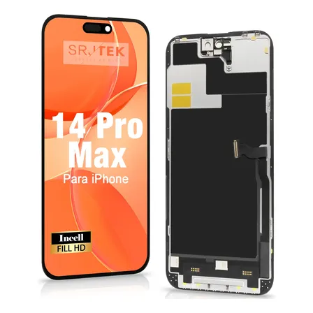 Tela Frontal Para iPhone 14 Pro Max Dispaly A2894 Hd+ Incell Preto