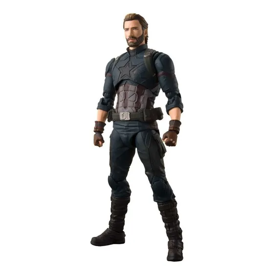 Capitan America & Effect Explosion Sh Figuarts Avengers