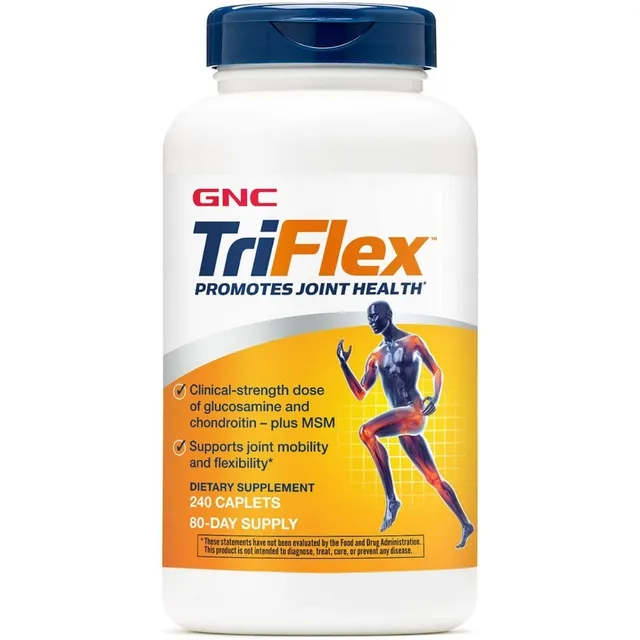 Gnc Triflex 240 Tabletas Glucosamina Msm Acido Hialuronico