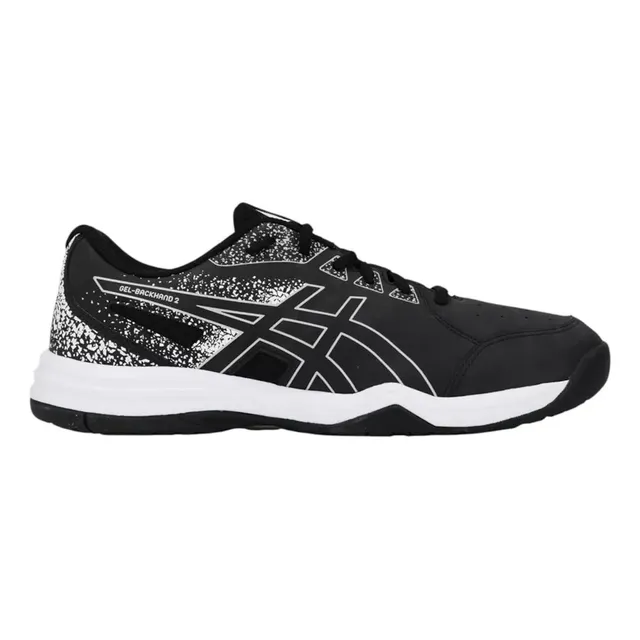 Tênis Asics Gel-backhand 2 All Court Masculino Preto Liso 43 Br