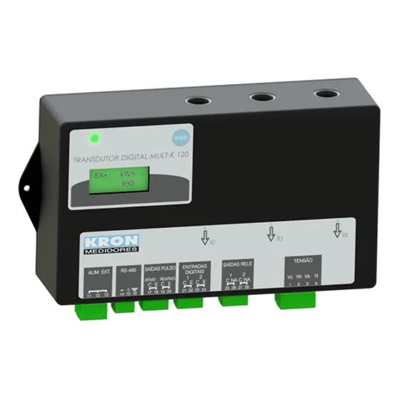 Multimedidor Multi-k 120 Trifásico Rs485/ed 110/220vca Kron