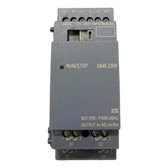 Siemens Logo Dm8 230r 230v Relé 4 Di/4 Do 6ed1055-1fb00-0ba2