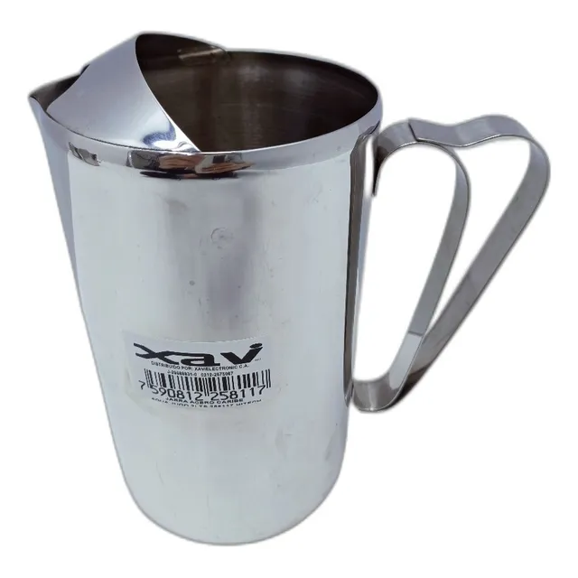 Jarra Agua Jugo Acero C/asa C/retenedor Hielo 2l Hitech 9120
