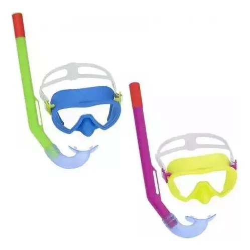 Set De Snorkel Buceo Bestway Colores Surtido Para Niños