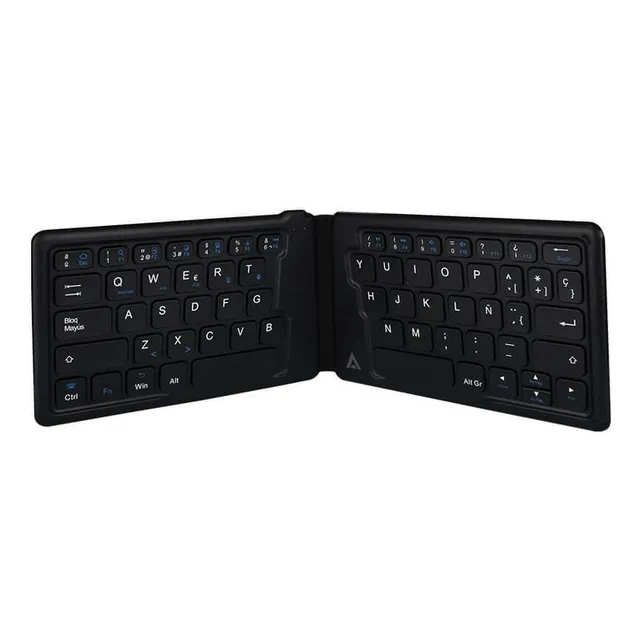 Teclado Multi-device / Dispositivo Bluetooth K-wallet Mk211 Color del teclado Negro Idioma Español Latinoamérica