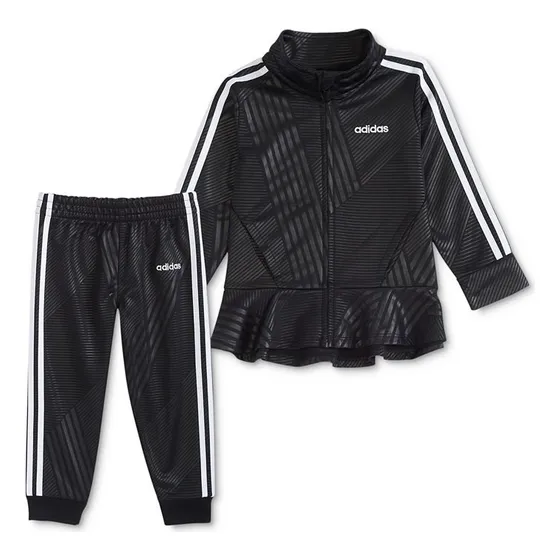 adidas Printed Peplum Tricot