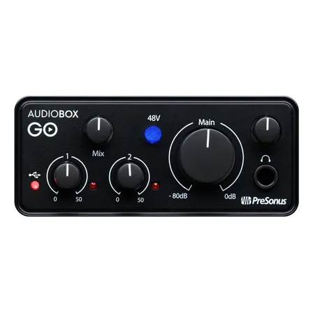 Interfaz De Audio Presonus Audiobox Go Garantia  Abregoaudio