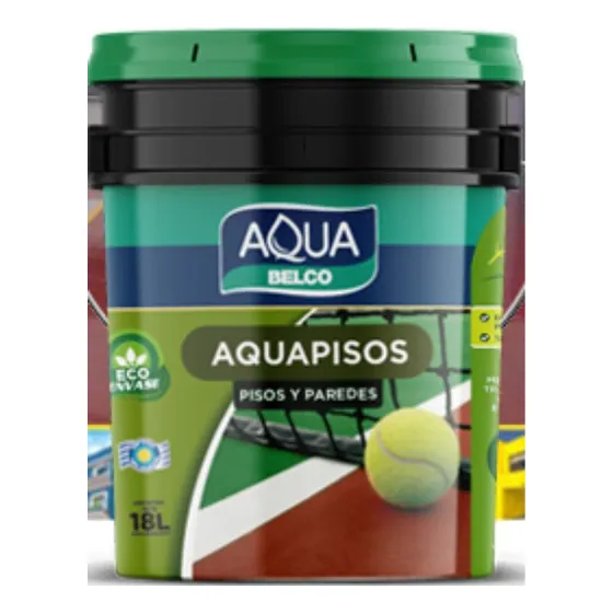 Pintura De Pisos Y Paredes Belco Aquapisos Premium 3.6l