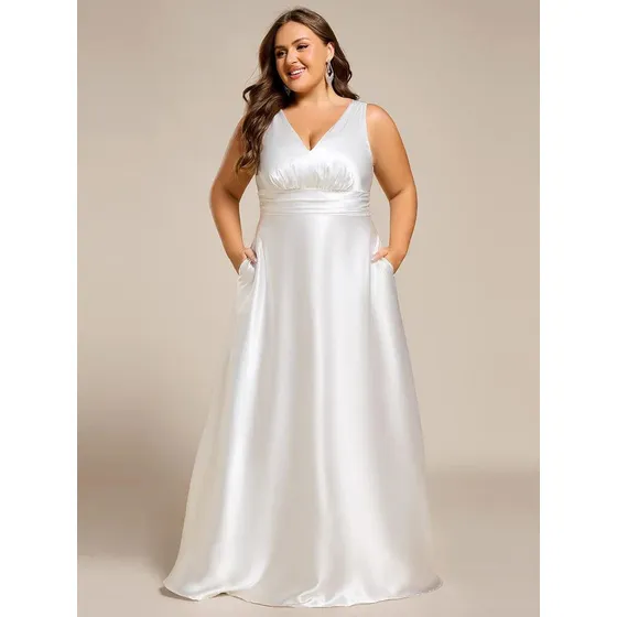Vestido De Fiesta Bethany Casamiento Elegante Talles Grandes
