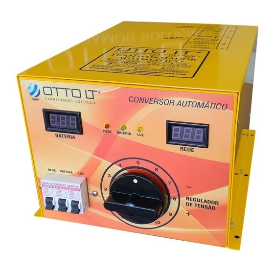Conversor Automático Com Carregador Motorhome 8kva