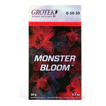 Monster Bloom 20g Grotek Potenciador De Floración Y Engorde Monster Bloom 20g Grotek Potenciador De Floración Y Engorde