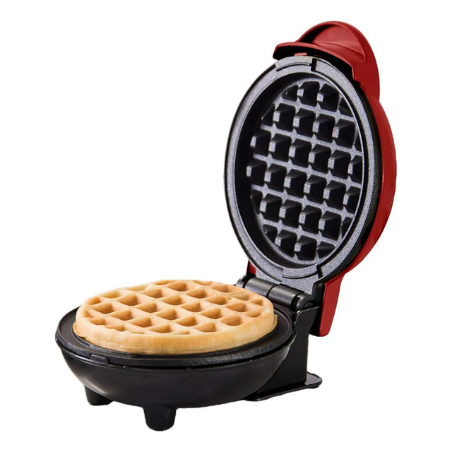 Máquina De Fazer Waffle Mini Grill Panqueca Elétrica 110v Máquina De Fazer Waffle Mini Grill Panqueca Elétrica 110v