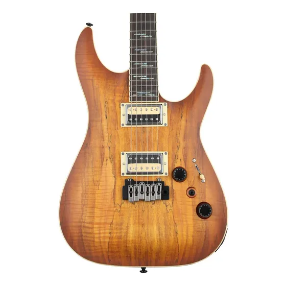 Schecter C-1 Guitarra Electrica Exotica Arce Espaltado