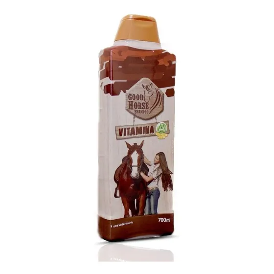 Shampoo Para Cavalo Good Horse Vitamina A 700ml Fragrância