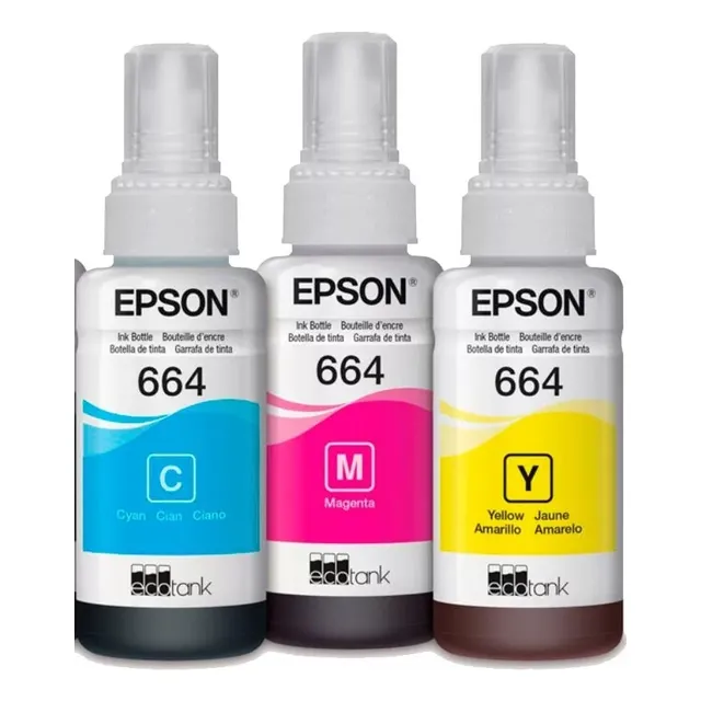 Tinta Epson 664 L375 L380 L395 L455 L475 L495 L575 Original