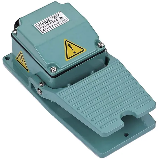 Pedal Interruptor De Pie Metal S/p 15a 250v Xurui Fx-402