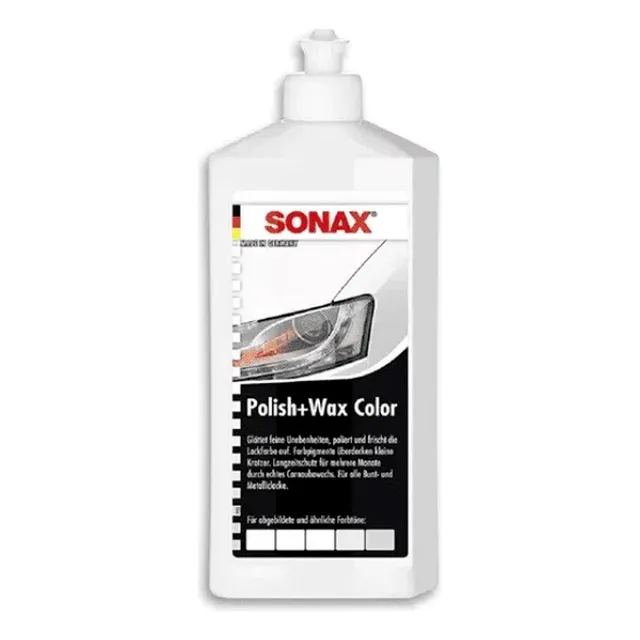 Cera Para Automóvil 500ml Blanca Pulidora Sonax