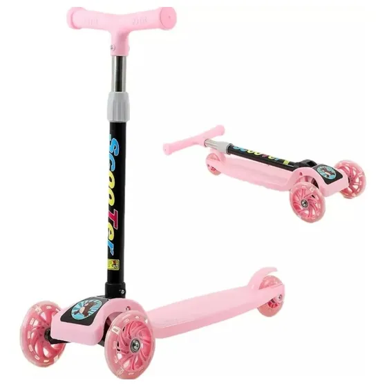 Monopatín Para Niños O Niñas Luces Totalmente Nuevos Scooter