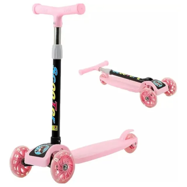 Monopatín Para Niños O Niñas Luces Totalmente Nuevos Scooter