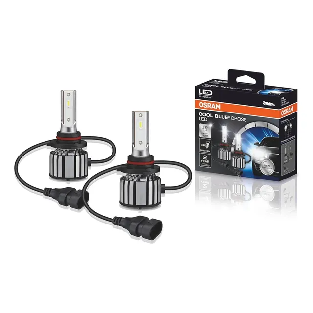 Kit 2 Lamparas Led Hb3 Hb4 9005 9006 Osram Cool Blue Cross