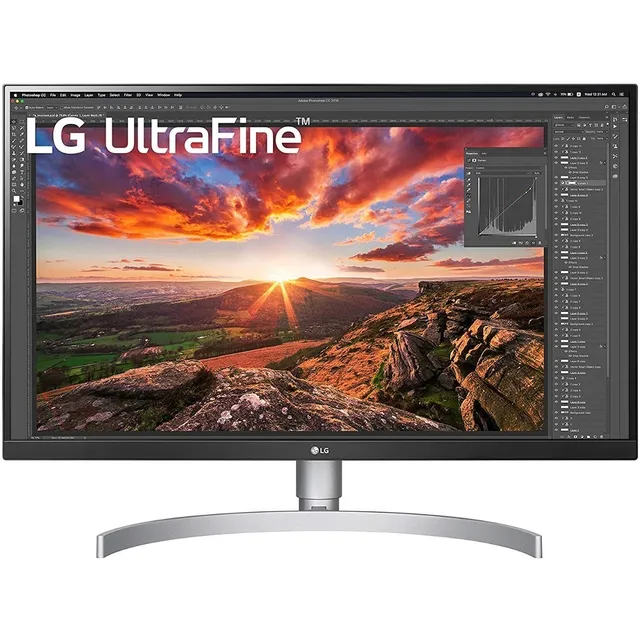 LG 27un850-w Monitor Pc 4k Uhd 2160p Hdr400 Ips 27 In
