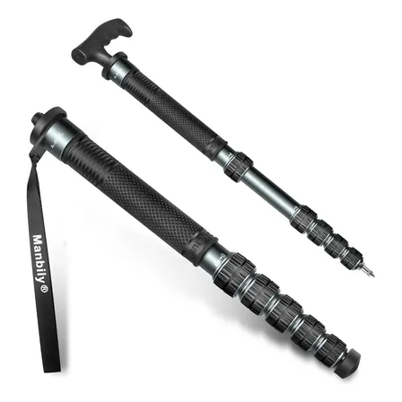 Monopé Profissional Manbily Alumínio 174cm Carga 15kg Monopé