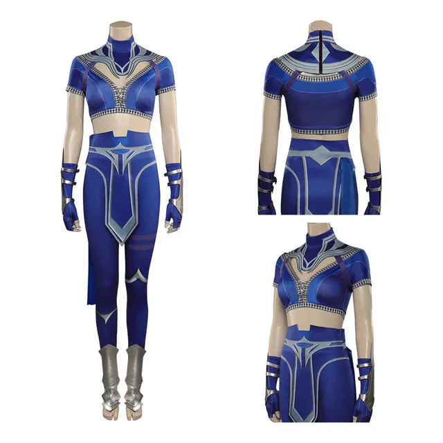 Disfraz De Mortal Kombat Kitana For Cosplay For Mujer Y Ni